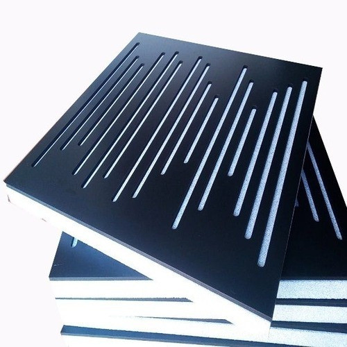 Difusor Acústico Wave  Preto   6 Placas 0
