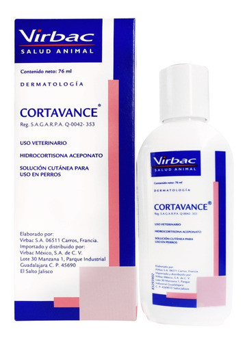 Cortavance Dermatologia Control Picazon  Virbac 76 Ml 0