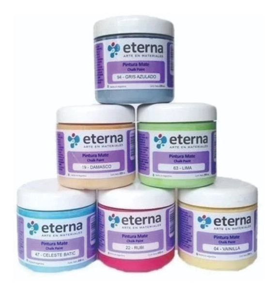 Pintura A La Tiza Chalk Ererna 200ml 0