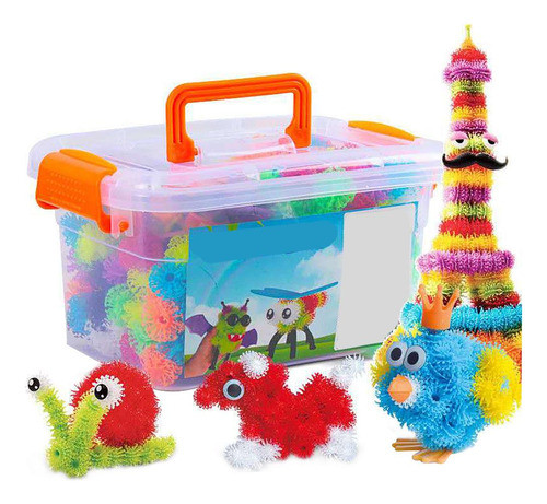 Brinquedos De Bolas Pegajosas De Blocos Criativos 0