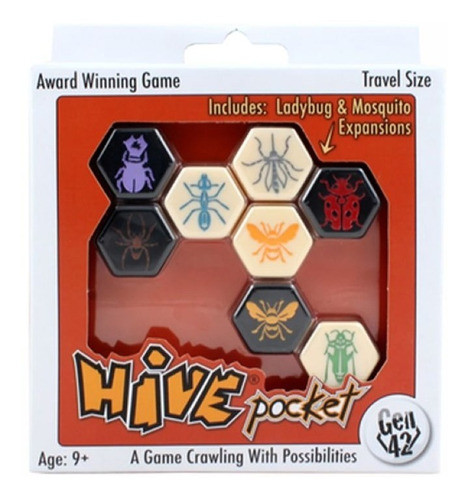 Hive La Colmena Pocket Juego De Mesa Asmodee 0