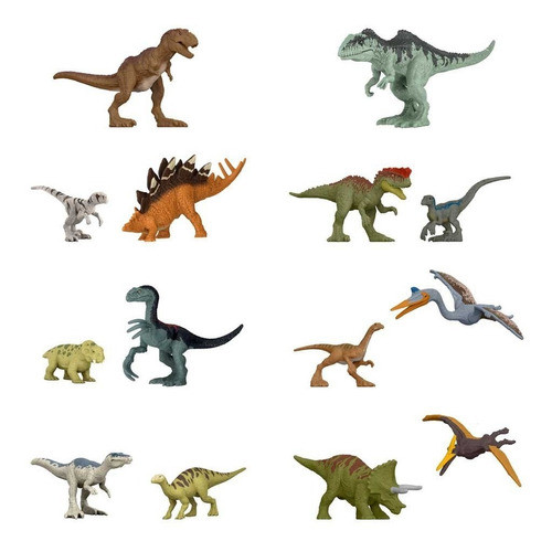 Jurassic World - Pack Mini Figuras Sorpresa- Gwp38 0