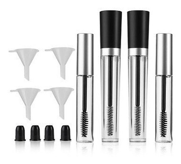 12pcs - Rimel Vacío Tubo/pestaña Tubo Crema Frasco/goma Inse 0