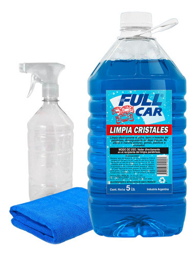 Limpia Cristales Microfibra Rociador Full Car Lafitte 0