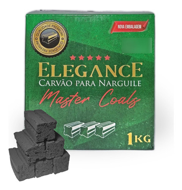 Carvão Master Coals Elegance 1kg 0 Carvão Master Coals Elegance 1kg 0