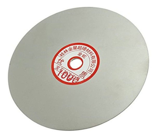 Uxcell 6 Pulgadas Grit 1000 Diamante Recubierto Flat Lap Rue 0