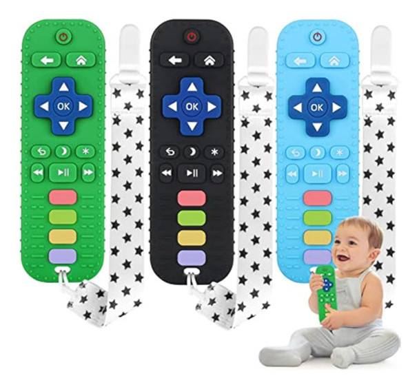 Fu Store Paquete De 3 Juguetes De Dentición De 0