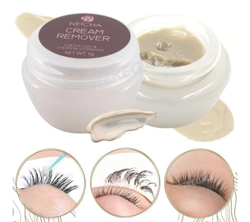 Removedor En Crema Neicha (5g) Para Extensiones De Pestañas 0