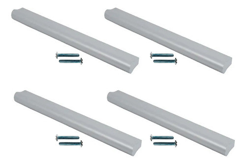 Manija Tirador De Aluminio Gota Eurohard Eh002 64 Mm X 4 0