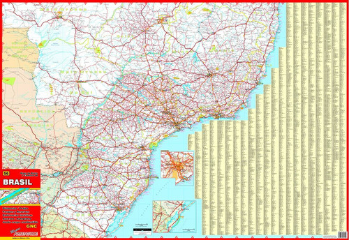 Mapa  Total Del Brasil 0