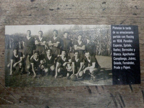 Recorte Platense Año 1938 0