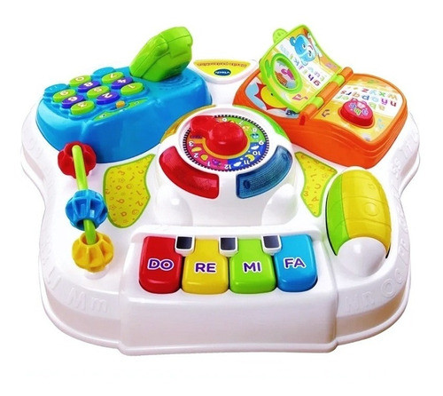 Mesa Primera Infancia Bebe Musical Interactiva Luz Y Sonido 0
