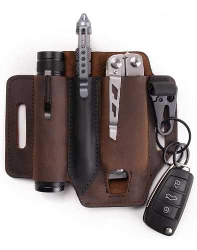 Funda Porta Multiherramientas En Cinturo | Cuero / Marron 0