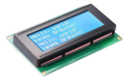Pantalla Display Lcd2004 20x04 Backlight Azul Arduino Nodo 0