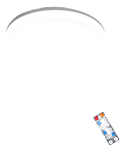 Lámpara Techo Led Sensor Movimiento 18 W Montaje Cable 0