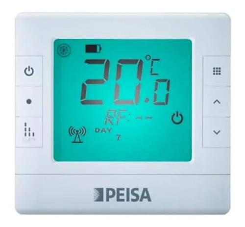 Termostato Ambiente  Programable Digital Peisa Blanco 0