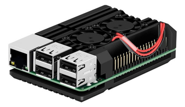 Makerfocus Raspberry Pi 2b/3b/3b+ Funda De Armadura, Carcasa 0