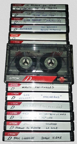 Cassette Tdk D90 Type I Normal Position Un Solo Uso 0