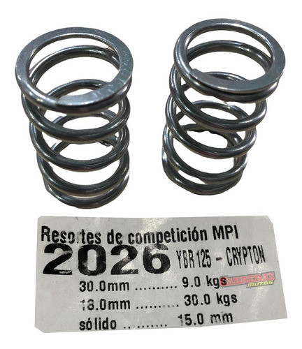 Resorte Mpi Crypton/xtz/ybr 0