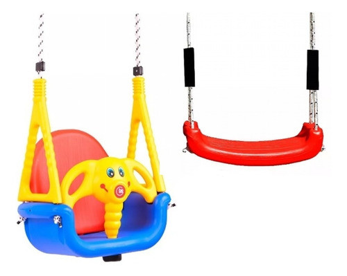 Hamaca De Bebe Elefantito Rodacross Y Hamaca Tabla Combo 0
