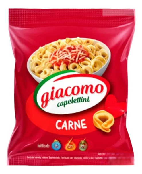 Fideos Giacomo Capelettini De Carne De 500g Pack 10u 0 Fideos Giacomo Capelettini De Carne De 500g Pack 10u 0