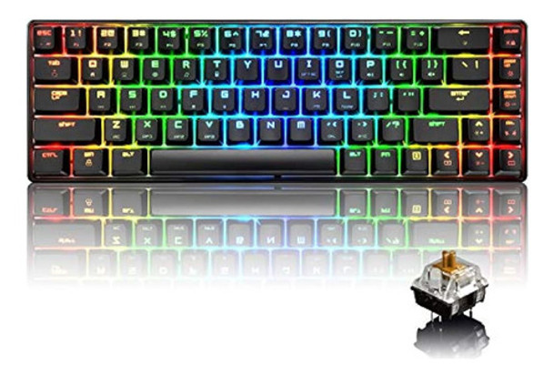 Teclado Mecánico Para Juegos Teclado Retroiluminado 18 Chrom 0