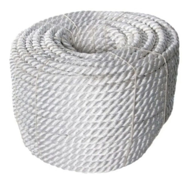100m. - Corda Torcida 3 Pernas - Cabo Náutica Seda 12mm 0