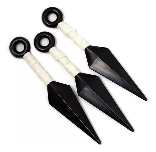 Kunai Naruto  X3- Plastico 0