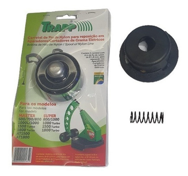 Carretel + Tampa + Mola Aparador Trapp Master 800/1000/1500 0 Carretel + Tampa + Mola Aparador Trapp Master 800/1000/1500 0