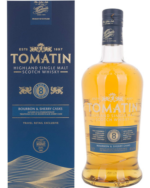 Whisky Tomatin 8 Años Litro 0