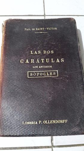 Las Dos Carátulas Sófocles 0