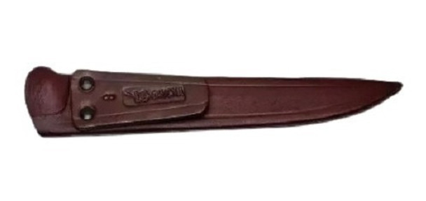 Bainha Em Couro Para Faca N°7 Lâmina=18 Cm,largura=3 Cm 0