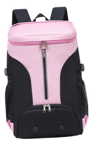 Mochila De Badminton Grande Capacidade Conveniente Rosa 0