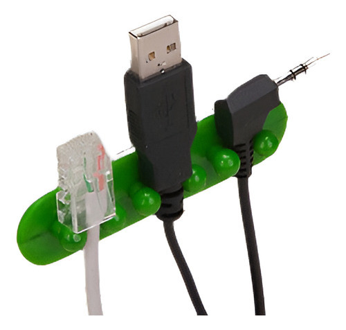 Mejor Cable Multifuncional Enchufe Titular Gota Clip Organiz 0