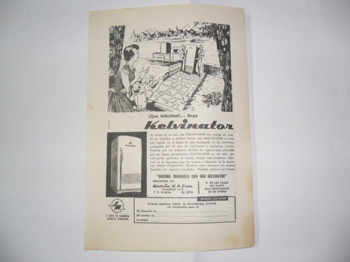 Kelvinator Kelvin S.a Heladera Refrigerador 0