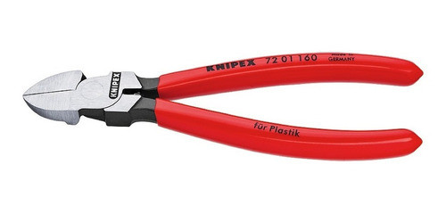 Alicate Corte Diagonal (al Ras) Para Plasticos  140mm Knipex 0