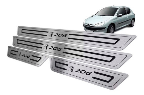 Cubre Zocalos P/ Peugeot 206 Todos Los Modelos 0