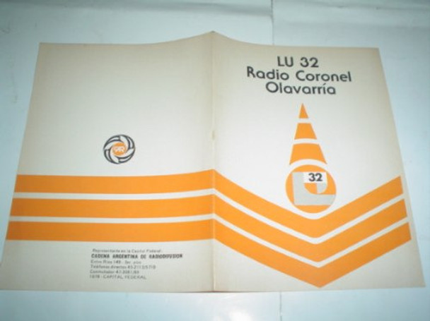 Lu 32 Radio Coronel Olavarria Cadena Nacional Radiodifusion 0