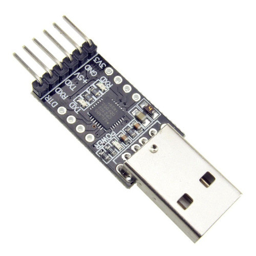 Usb A Interfaz Ttl Uart Depuracion Microcontroladores 6pines 0