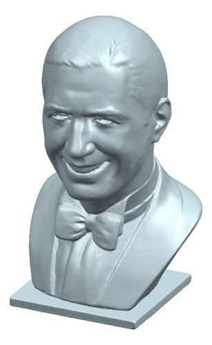 Busto Grande Carlos Gardel Para Imprimir En 3d 0
