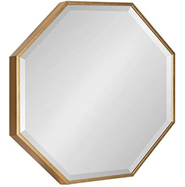 Kate And Laurel Rhodes Mid-century Modern Octagon Wall Mirro 0