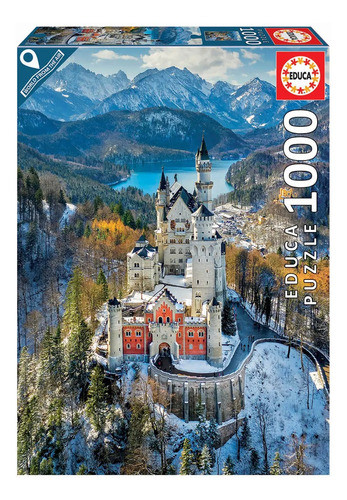 Rompezabezas Castillo Neuschwanstein 1000pcs Educa Febo 0