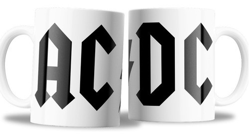 Taza De Ceramica-rock-acdc 0