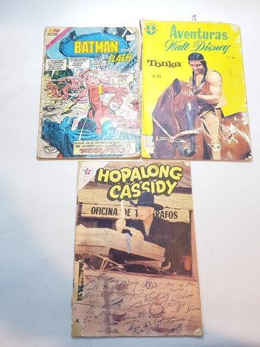 Antiguo Comic Historieta Batman Otros Lote X 3 Ro 2064 0