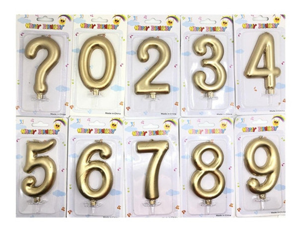 Vela Numero Chic - 11 Cm X 1u - Universo Mágico 0 Vela Numero Chic - 11 Cm X 1u - Universo Mágico 0