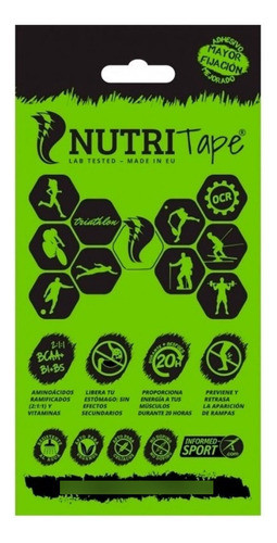 Nutritape Parche Transdermico Con Vitaminas Y Aminoacidos 0