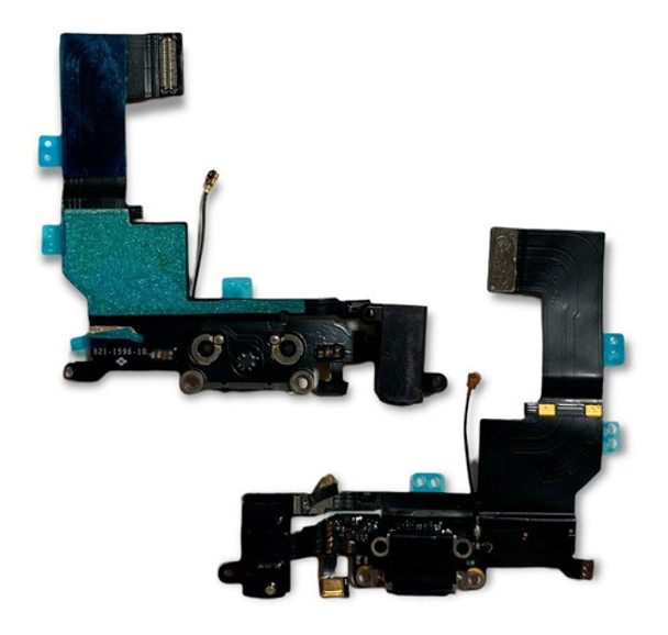 Conector Flex Dock Carga Microfone Para iPhone 5s Novo Preto 0