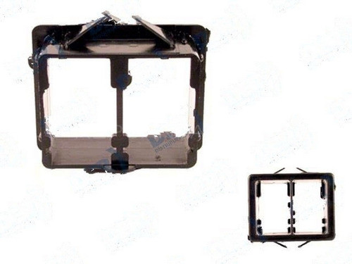 Porta Conmutador Universal 2 Bocas C/nervio 0