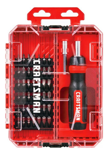 Set 44 Piezas Craftsman De Destornillador Crique Y Puntas 0