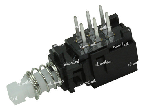 3 Push Switch Retenido 6 Contactos Mini On-on Electronica 0